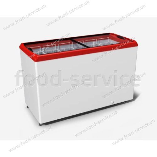 Морозильный ларь с прямым стеклом Juka M500P